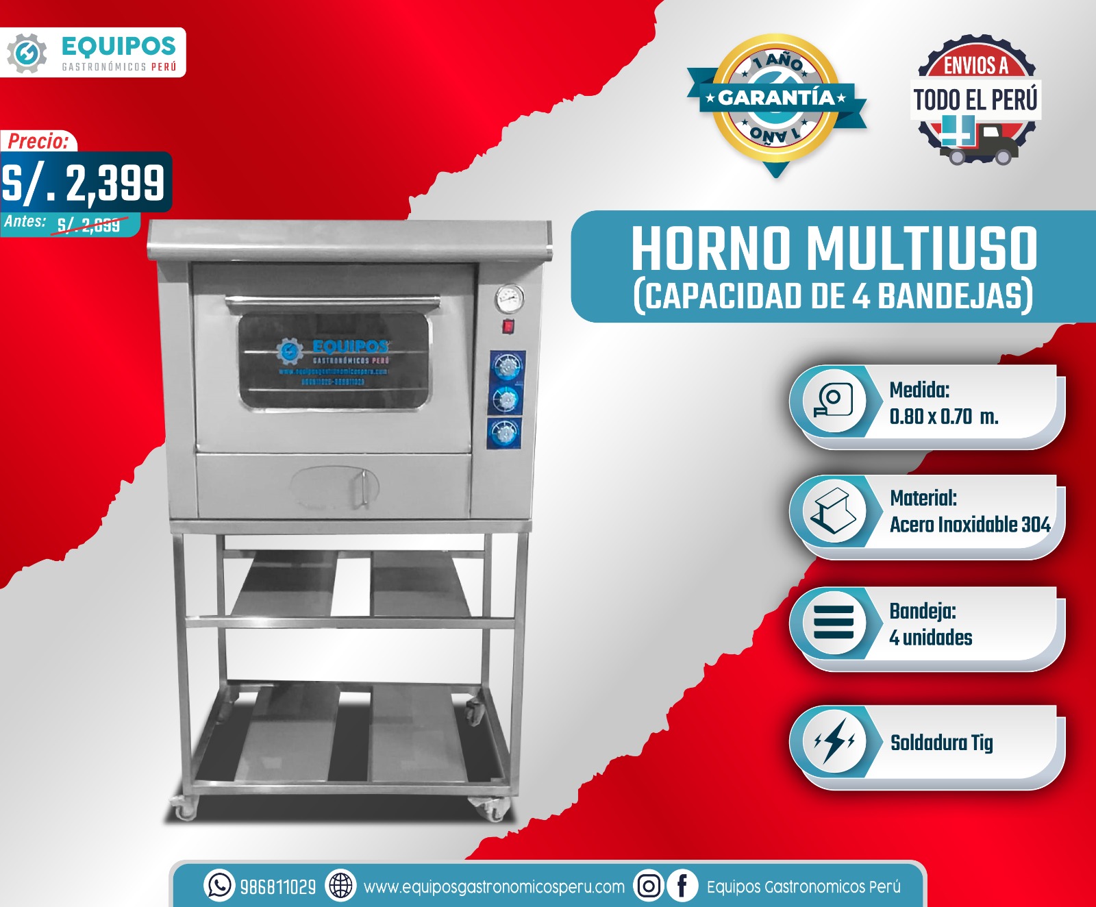 Equipos Gastronómicos Perú Tienda Virtual